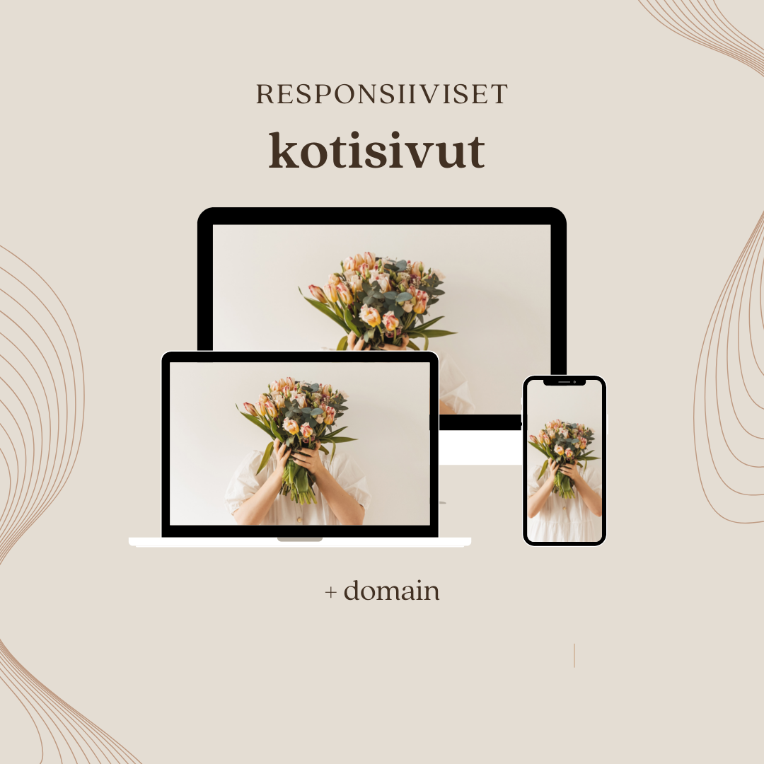 Responsiiviset ja helpot kotisivut